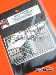 Scale Motorsport: Set de mejora y detallado escala 1/24 - Porsche 911 GT1 - fotograbados - para las referencias de Tamiya TAM24186 y TAM24264
