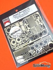 Scale Motorsport: Set de mejora y detallado escala 1/24 - Sauber Mercedes C9 - fotograbados - para las referencias de Tamiya TAM24091, TAM24310 y TAM24359