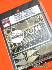 Scale Motorsport: Detail up set 1/24 scale - Mazda 787B sponsored by Renown - photo-etched parts - for Tamiya references TAM24112 and TAM24352