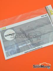 Scale Production: Detail 1/24 scale - Self adhesive pit-lane stickers - Version 3