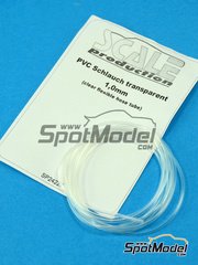 Scale Production: Detail - Clear Flexible Hose Tube - 1mm x 1m