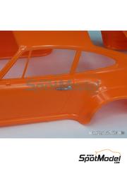 Scale Production: Detalle escala 1/24 - Manetas de puerta para Porsche 911 - piezas de metal blanco - 2 unidades