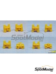 Scale Production: Detalle escala 1/24 - Carburadores - piezas impresas en 3D - 2 unidades