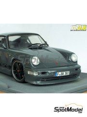 Scale Production: Detalle escala 1/24 - Porsche 964 RS entradas de aire - piezas de metal blanco