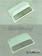 Scale Production: Detalle escala 1/24 - Rejilla de ventilacin Porsche 911 outlaw - fotograbados