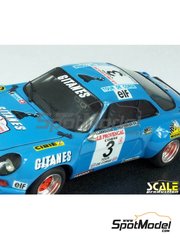 Scale Production: Detalle escala 1/24 - Retrovisores - piezas de metal blanco - 2 unidades