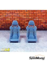 Scale Production: Seat 1/24 scale - 918 sports seats - 3D printed parts - 2 units