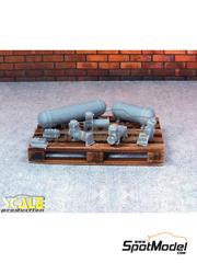 Scale Production: Detail 1/24 scale - Air Ride Setup - 3D printed parts