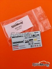 Scale Production: Logotipos escala 1/24 - Hoonigan, Speedhunters, Nrburgring Save the Ring, Illest, Recaro, Brembo, H&R, BBS, AP Racing, Rotiform, XS Mag, Tire Slayer - calcas de agua