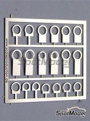 Scale Production: Detalle escala 1/24 - Gancho de remolque - fotograbados