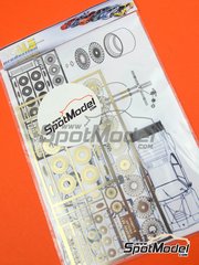 Scale Production: Set de mejora y detallado escala 1/24 - BMW M1 Grupo B Procar - fotograbados y manual de instrucciones - para las referencias de Italeri 3643 y IT3643, o las referencias de Revell REV07247 y 80-7247