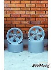 Scale Production: Llantas escala 1/24 - Fuchs RSR 15 pulgadas 1973 - piezas impresas en 3D - 4 unidades