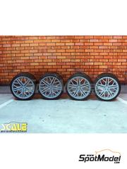 Scale Production: Rims 1/24 scale - MB Design SF1 21 inches - 3D printed parts - 4 units