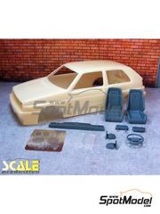 Scale Production: Transkit 1/24 scale - Volkwagen Golf 2 Rallye - photo-etched parts, resin parts and assembly instructions - for Fujimi references FJ046020, 04602, 46020, FJ12498, 124988 and RS-18