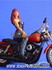 Scale Production: Figura escala 1/24 - Motera - piezas de resina