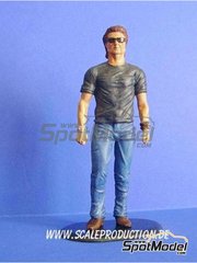 Scale Production: Figure 1/24 scale - Stuntman Mike - resin parts