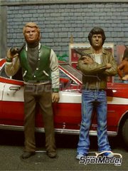 Scale Production: Set de figuras escala 1/24 - Starsky y Hutch - piezas de resina