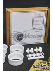 ScaleLab 24: Rims 1/12 scale - Porsche 934 Turbo RSR Group 4 - 3D printed parts and photo-etched parts - for Tamiya references TAM12020, BS1220, TAM12040, TAM12055 and TAM12056 - 4 units