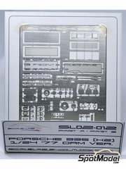 ScaleLab 24: Detail up set 1/24 scale - Porsche Kremer 935 K2 - paint masks and photo-etched parts - for Beemax Model Kits references B24015, 105108 and aos10510 image