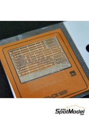 ScaleLab 24: Clamps 1/24 scale - Cable ties - photo-etched parts