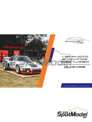 ScaleLab 24: Detail up set 1/20 scale - Porsche 935 Turbo - CNC metal parts, photo-etched parts, resin parts and seatbelt fabric - for Tamiya references TAM20005 and TAM20070 image