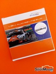 ScaleLab 24: Detail up set 1/24 scale - Audi R8 LMS GT3 Evo - CNC metal parts, paint masks, photo-etched parts, resin parts, seatbelt fabric and assembly instructions - for Meng Model reference CS-006 image
