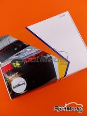 ScaleLab 24: Detail up set 1/24 scale - Porsche 911 991 GT3 RSR - CNC metal parts, paint masks, photo-etched parts, resin parts, seatbelt fabric and assembly instructions - for Nunu reference PN24040
