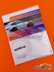 ScaleLab 24: Detail up set 1/24 scale - Porsche 911 992 GT3 RS - photo-etched parts and placement instructions - for Tamiya reference TAM24370