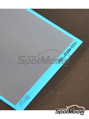 ScaleLab 24: Carbon fiber decal 1/24 scale - Carbon Fiber - Pattern A - water slide decals image