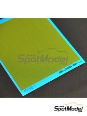 ScaleLab 24: Kevlar fiber decal 1/24 scale - Kevlar Fiber - Pattern A - water slide decals image