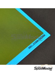 ScaleLab 24: Kevlar fiber decal 1/24 scale - Kevlar Fiber - Pattern B - water slide decals image