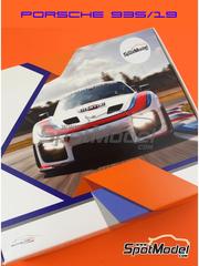 ScaleLab 24: Car scale model kit 1/24 scale - Porsche 935/19 - photo-etched parts, resin parts, rubber parts, water slide decals, other materials and assembly instructions image