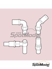 Scalecars.Online: Rcores escala 1/24 - Racores V.1 - piezas impresas en 3D - 20 unidades