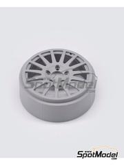 Scalecars.Online: Rims 1/24 scale - OZ Racing 18 inches type 1 - 3D printed parts - 5 units