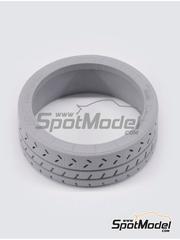 Scalecars.Online: Tyre set 1/24 scale - Michelin rally tires - 3D printed parts - 5 units