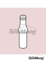 Scalecars.Online: Air valve 1/24 scale - Tire valves - type 2 - 3D printed parts - 40 units