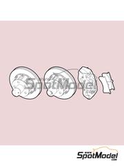Scalecars.Online: Brakes 1/24 scale - Brakes NASCAR Type 1 - 3D printed parts - for Scalecars.Online references SCO-R051 and SCO-R052