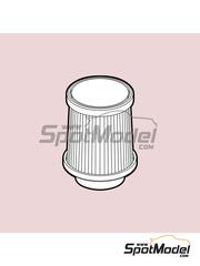 Scalecars.Online: Air filter 1/24 scale - Air Filter - Type 3 - 3D printed parts - 1 units