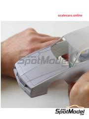 Scalecars.Online: Detail 1/24 scale - Front grille for Chevrolet Monte Carlo - 3D printed parts - for AMT reference AMT1064, or Salvinos JR Models references SALVINOS-001, SALVINOS-004, SALVINOS-005, SALVINOS-007, SALVINOS-009, SALVINOS-010, SALVINOS-012 and SALVINOS-015 - 1 units image