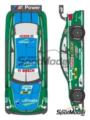 Shunko Models: Marking / livery 1/24 scale - BMW M3 sponsored by Castrol #7 - Augusto Farfus (BR) - DTM - Deutsche Tourenwagen Masters 2013 - water slide decals and assembly instructions - for Revell references REV07082, 80-7082, REV07178 and 80-7178
