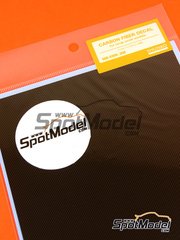 Shunko Models: Carbon fiber decal 1/12 scale - Carbon fiber image