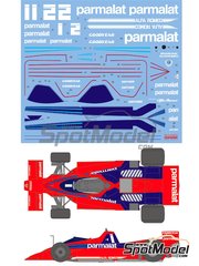 Modellismo 90 1/43 Decal Sheet Ensign MN176 F.1 Ford 1976 Italian GP Ickx NEW 