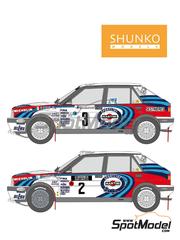 Burago DECALS 1/32 REF 1505 RENAULT CLIO R3T PANZANI RALLYE MONTE CARLO 2017 RALLY WRC 