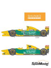 Maqueta 1/20 - Benetton F1 Ford B188