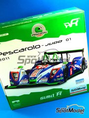 SimilR: Car scale model kit 1/24 scale - Pescarolo Judd sponsored by Autovision - Emmanuel Collard (FR) + Christophe Tinseau (FR) + Julien Jousse (FR) - 24 Hours Le Mans 2011 - plastic model kit