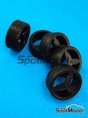 SimilR: Upgrade 1/24 scale - Pzero Rally Tyre set