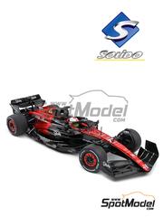 Solido: Diecast model car 1/18 scale - Alfa Romeo Ferrari C43 sponsored by Stake, Sensetime #77 - Valtteri Bottas (FI) - Canadian Formula 1 Grand Prix 2023 - metal parts, plastic parts and rubber parts image