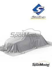 Solido: Diecast model car 1/18 scale - Porsche 911 993 Turbo Silver 1997 - metal parts, plastic parts and rubber parts