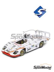 Solido: Diecast model car 1/18 scale - Porsche 936 Porsche System Team sponsored by Jules #11 - Jacques Bernard 'Jacky' Ickx (BE) + Derek Bell (GB) - 24 Hours Le Mans 1981 - metal parts, plastic parts and rubber parts