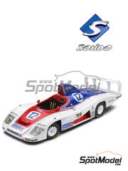 Solido: Diecast model car 1/18 scale - Porsche 936 sponsored by Essex #12 - Brian Redman (GB) + Jacques Bernard 'Jacky' Ickx (BE) - 24 Hours Le Mans 1979 - metal parts, plastic parts and rubber parts